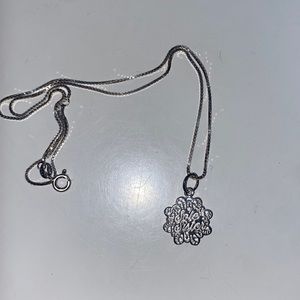 Livia Collection Sterling Silver Filigree Sole Sister Necklace